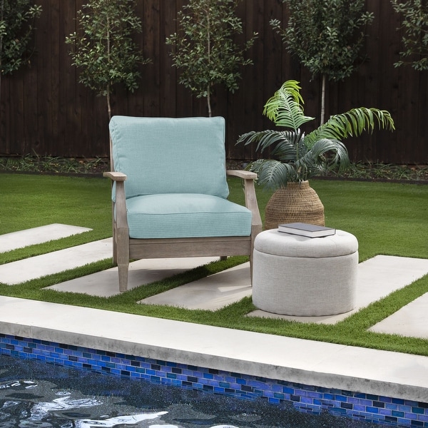 Outdoor patio deep seat cushion set outlet